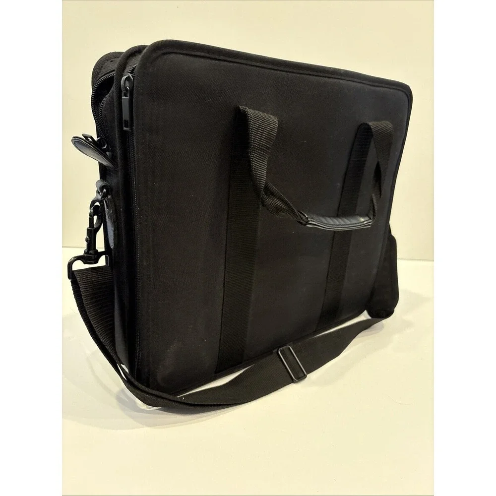 NWOT Gateway Laptop Notebook Bag Carry Case Messenger Black‎ Breifcase